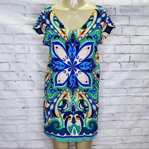 Anthropologie  Maeve Folklore Shift Dress Size small - Picture 2 of 13